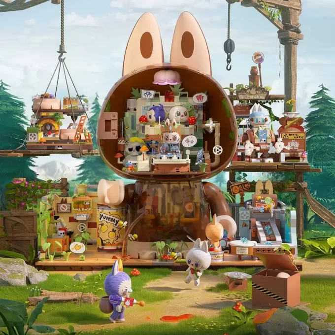 DIE MONSTERS Forest Secret Base Series Blöcke