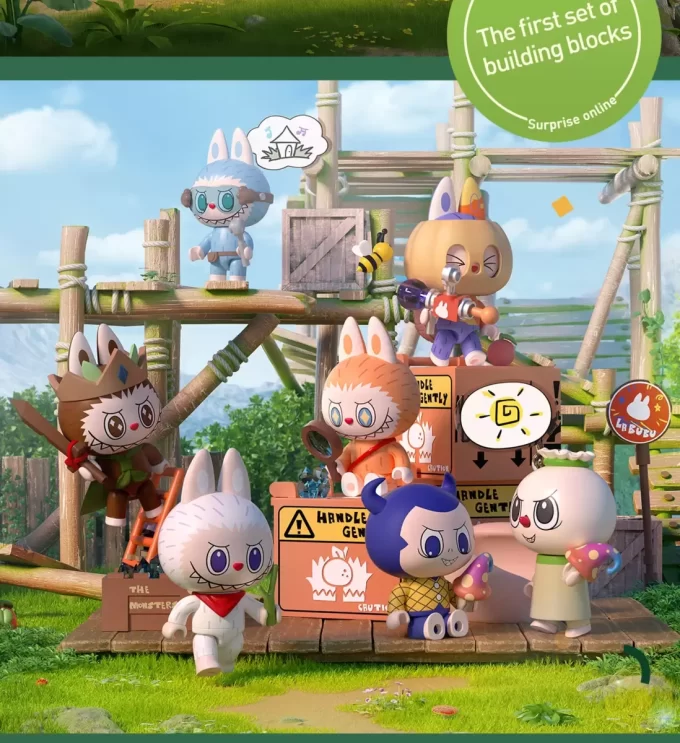 DIE MONSTERS Forest Secret Base Series Blöcke
