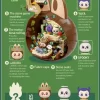 DIE MONSTERS Forest Secret Base Series Blöcke