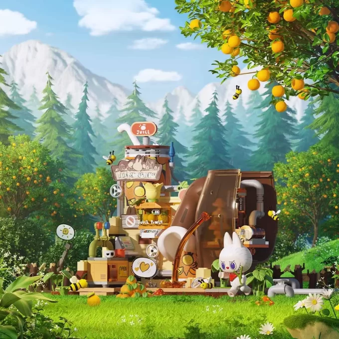 DIE MONSTERS Forest Secret Base Series Blöcke