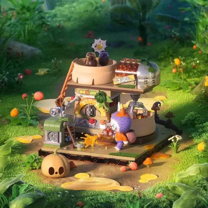 DIE MONSTERS Forest Secret Base Series Blöcke