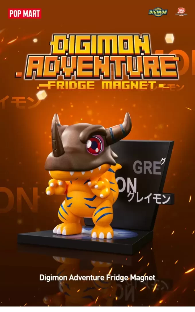 Digimon Adventure Kühlschrankmagnet-Serie Figuren