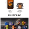 Digimon Adventure Kühlschrankmagnet-Serie Figuren