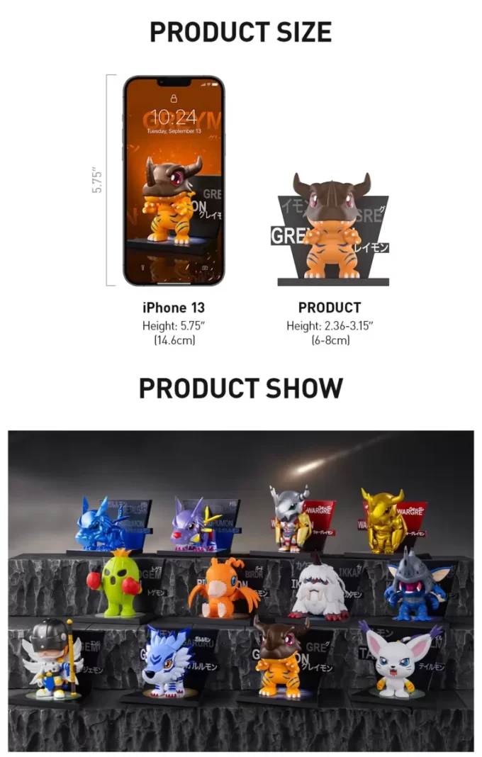 Digimon Adventure Kühlschrankmagnet-Serie Figuren