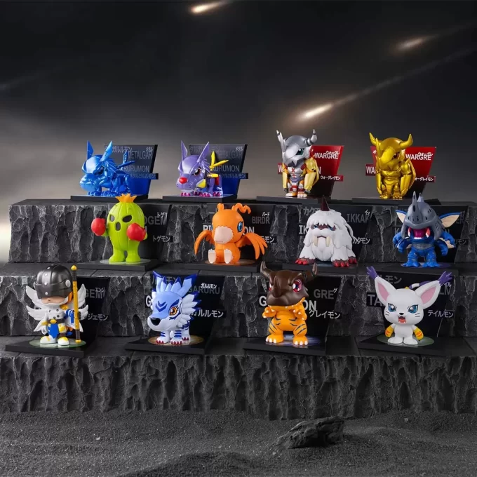 Digimon Adventure Kühlschrankmagnet-Serie Figuren