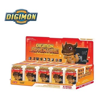 Digimon Kühlschrankmagnet, versiegelte Hülle (10 Blindboxen)