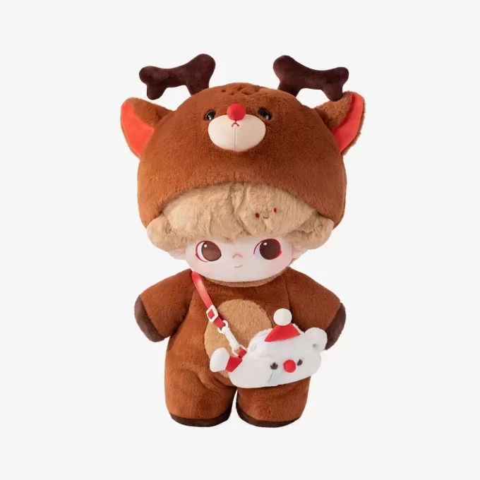 DIMOO Buchstaben aus der Schneemann-Serie – 15,7 Zoll Baumwollpuppe