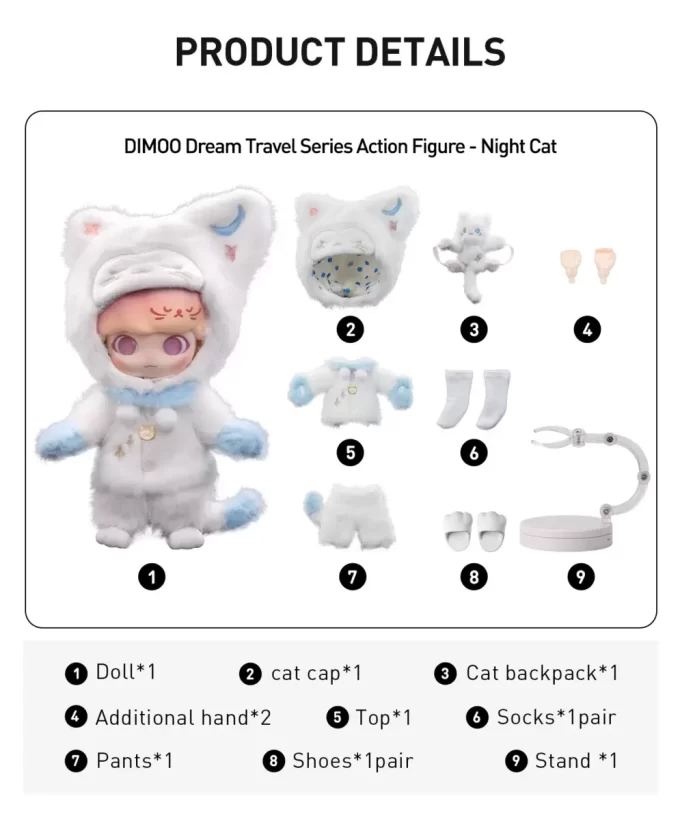 DIMOO Dream Travel Series Actionfigur