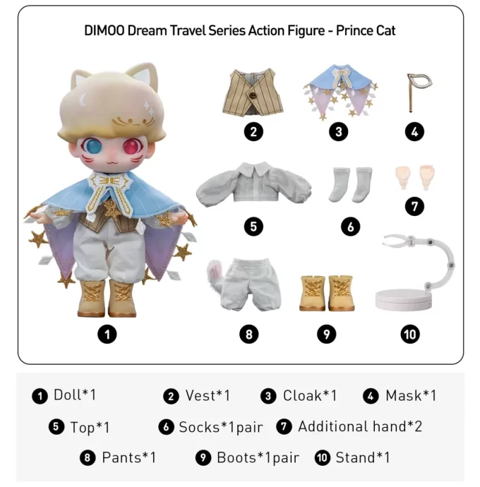 DIMOO Dream Travel Series Actionfigur