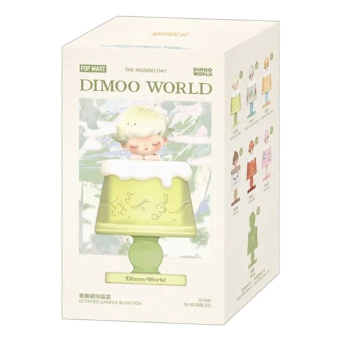 Dimoo Duftkerze aus der Serie „The Missing Day“, versiegelte Schachtel (1 Blindbox)