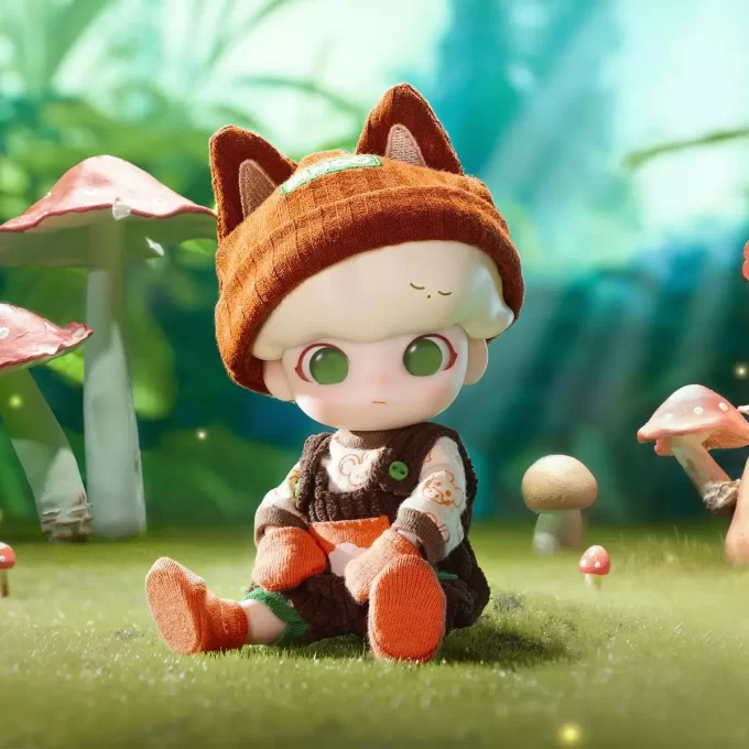 DIMOO Fuchs im Wald Actionfigur