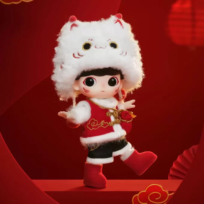 DIMOO Glückskatze Actionfigur