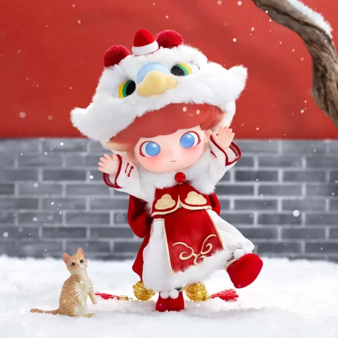 DIMOO Glückverheißender Löwe 1/8 Actionfigur
