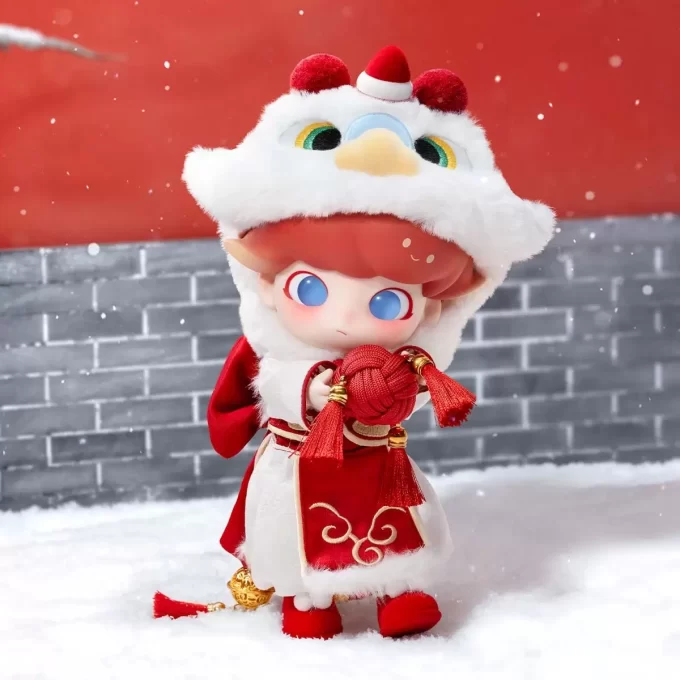 DIMOO Glückverheißender Löwe 1/8 Actionfigur