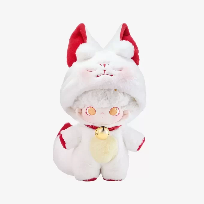 DIMOO: No One’s Gonna Sleep Tonight-Serie – 40 cm große Baumwollpuppe (Fuchsgeist)