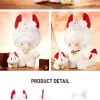 DIMOO: No One’s Gonna Sleep Tonight-Serie – 40 cm große Baumwollpuppe (Fuchsgeist)
