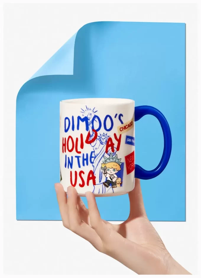 DIMOO’S HOLIDAY IN THE USA SERIES-Tasse