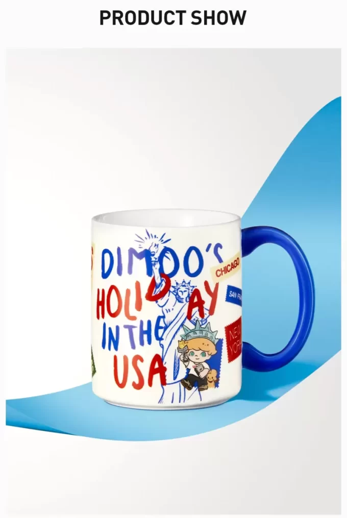 DIMOO’S HOLIDAY IN THE USA SERIES-Tasse
