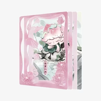 DIMOO Stories In The Cup Serie Figuren Kunstsammlung Karten