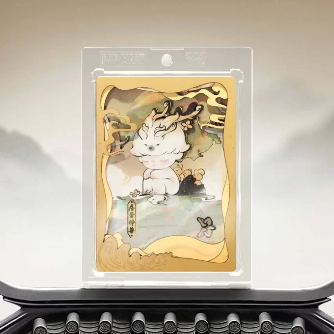 DIMOO Stories In The Cup Serie Figuren Kunstsammlung Karten