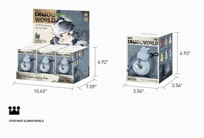 DIMOO Stories In The Cup-Serie – Segensbeutel-Blindbox