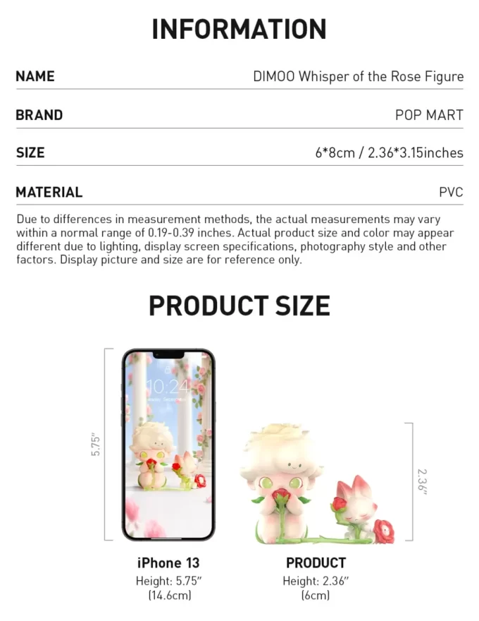 DIMOO Whisper Of The Rose Figur
