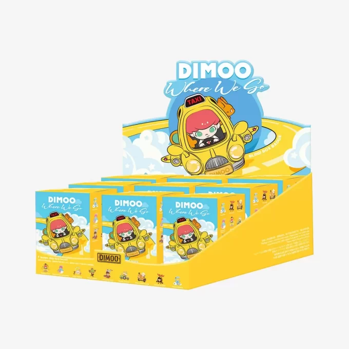 DIMOO „Wohin wir gehen“-Abzeichen (3 Stück und 9 Stück)