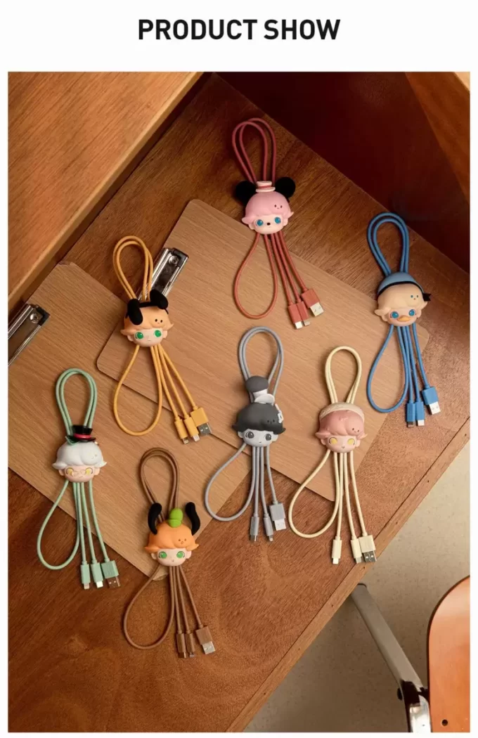 DIMOO WORLD × DISNEY Serie – 2-in-1-Kabel-Blindbox
