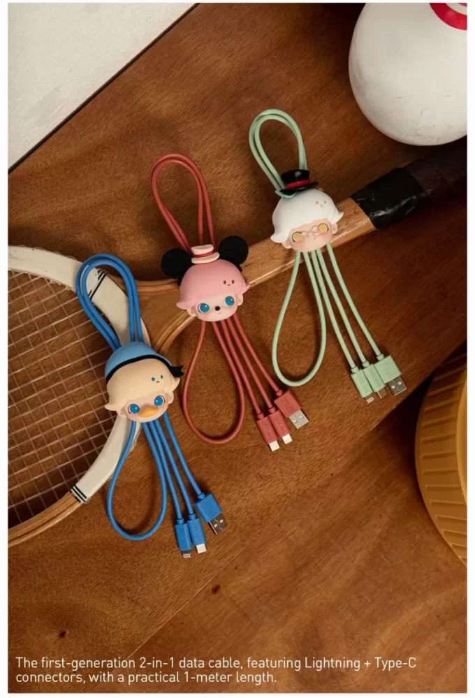 DIMOO WORLD × DISNEY Serie – 2-in-1-Kabel-Blindbox