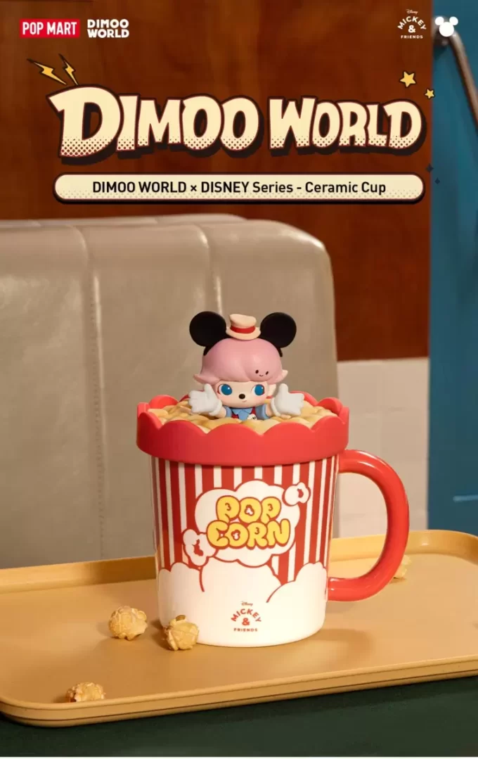 DIMOO WORLD × DISNEY Serie – Keramiktasse