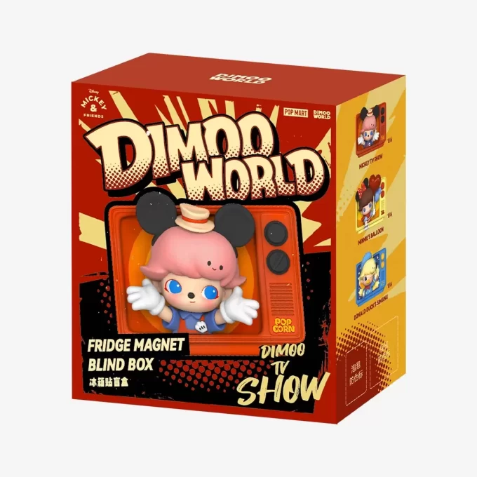 DIMOO WORLD × DISNEY Serie – Kühlschrankmagnet-Blindbox
