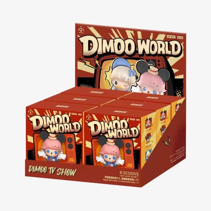 DIMOO WORLD × DISNEY Serie – Kühlschrankmagnet-Blindbox