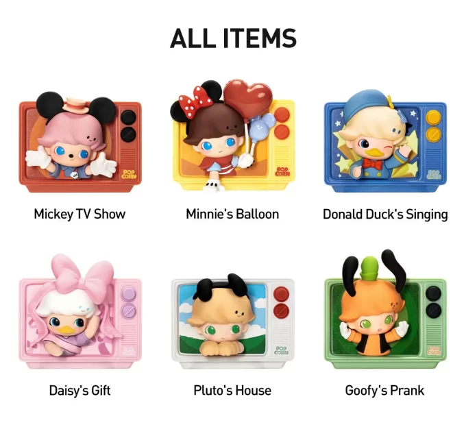 DIMOO WORLD × DISNEY Serie – Kühlschrankmagnet-Blindbox
