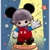 DIMOO WORLD × DISNEY Serie – Mickey Vinyl-Plüschtasche