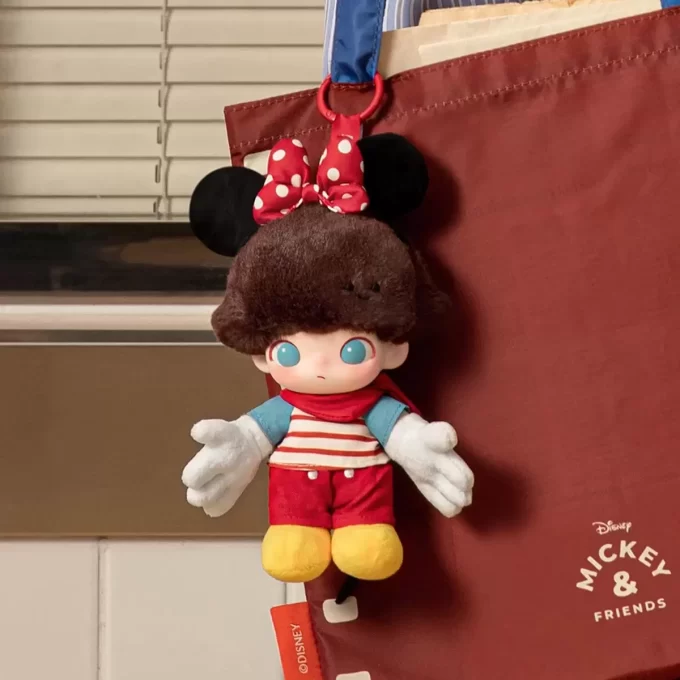 DIMOO WORLD × DISNEY Serie – Vinyl-Plüsch-Schlüsselanhänger-Blindbox