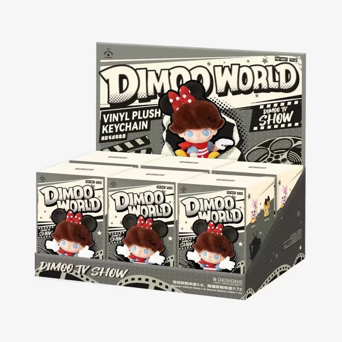 DIMOO WORLD × DISNEY Serie – Vinyl-Plüsch-Schlüsselanhänger-Blindbox