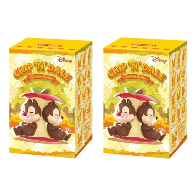 Disney Chip und Chap – Figuren der Fun Loving Brother-Serie, versiegelte Kiste (2 Überraschungsboxen)