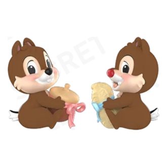 Disney Chip und Chap – Figuren der lustigen Bruder-Serie „Austauschgeschenk“, Geheimausgabe