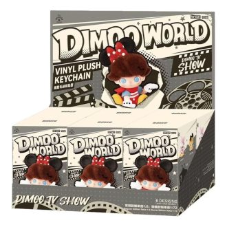 Disney Dimoo World Vinyl-Plüschanhänger, versiegelte Schachtel (6 Blindboxen)