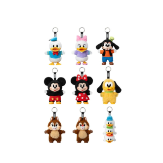 Disney Mickey Family Together Schlüsselanhänger, versiegelte Hülle (1 Blindbox)