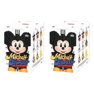 Disney Mickey Family Together Schlüsselanhänger, versiegelte Hülle (2 Blindboxen)