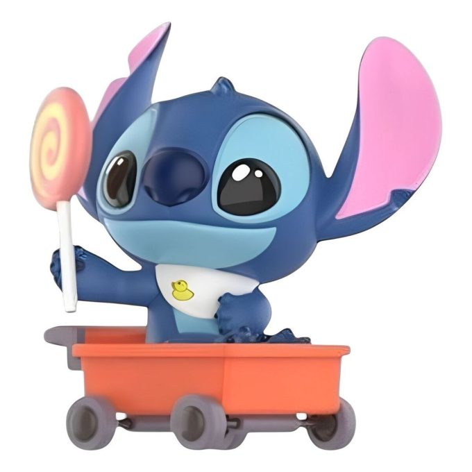Disney Stitch bei einem Date „Süßigkeitentausch“