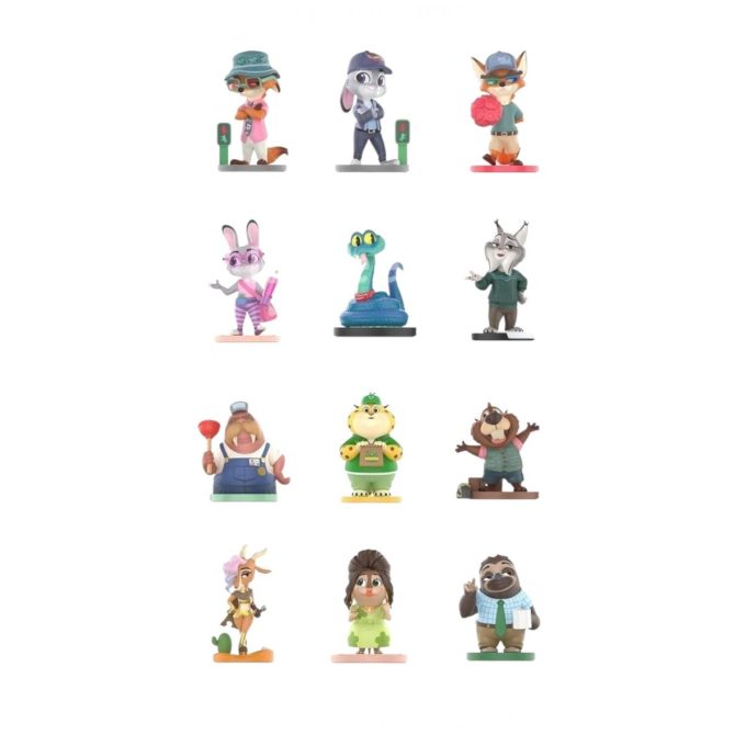 Disney Zootopia Next Adventure Figuren, versiegelte Kiste (12 Blindboxen)