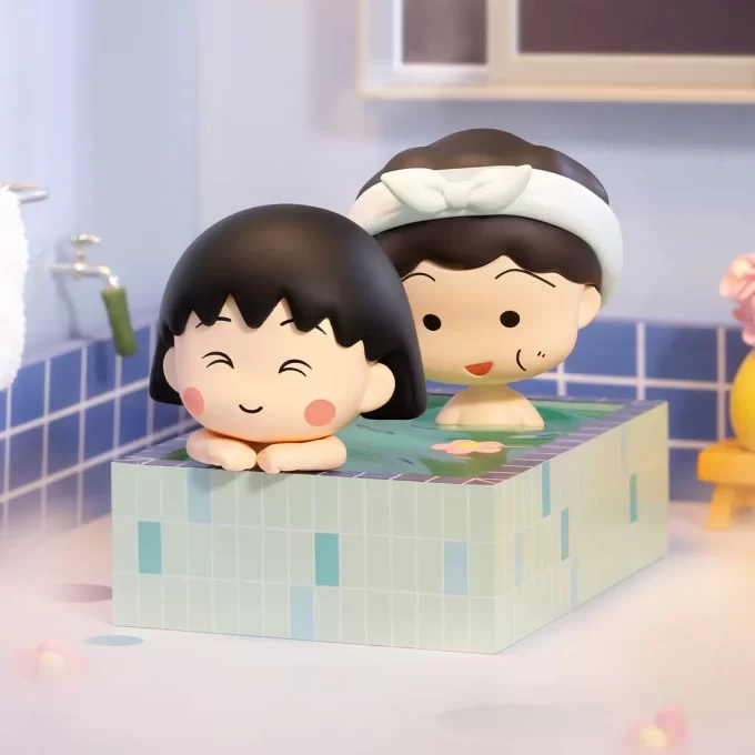 Figuren aus der „The Time With You“-Serie von Chibi Maruko Chan