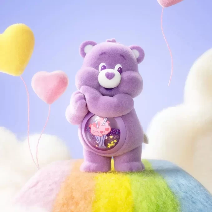 Figuren der Glücksbärchis-Serie „Coloury Hugs“