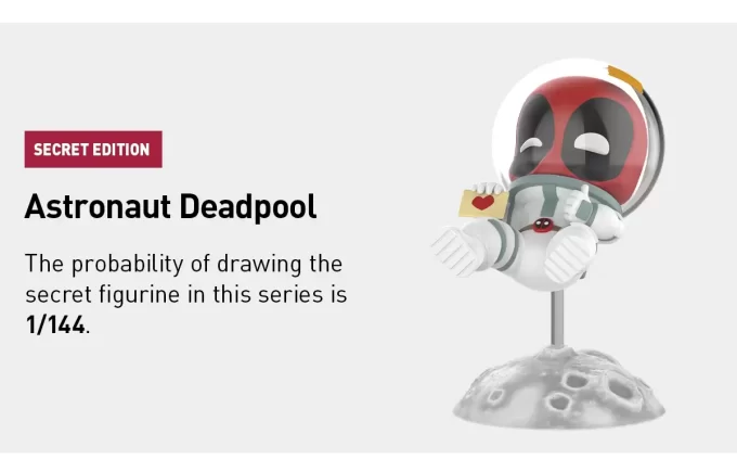 Figuren der Marvel Deadpool-Serie