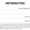 Figuren der Marvel Deadpool-Serie