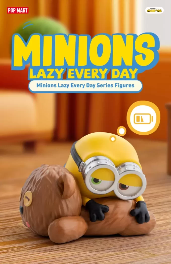 Figuren der Minions Lazy Every Day-Serie