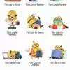 Figuren der Minions Lazy Every Day-Serie