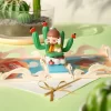 Geschenk für Sie Grußkartenserie Szenensets